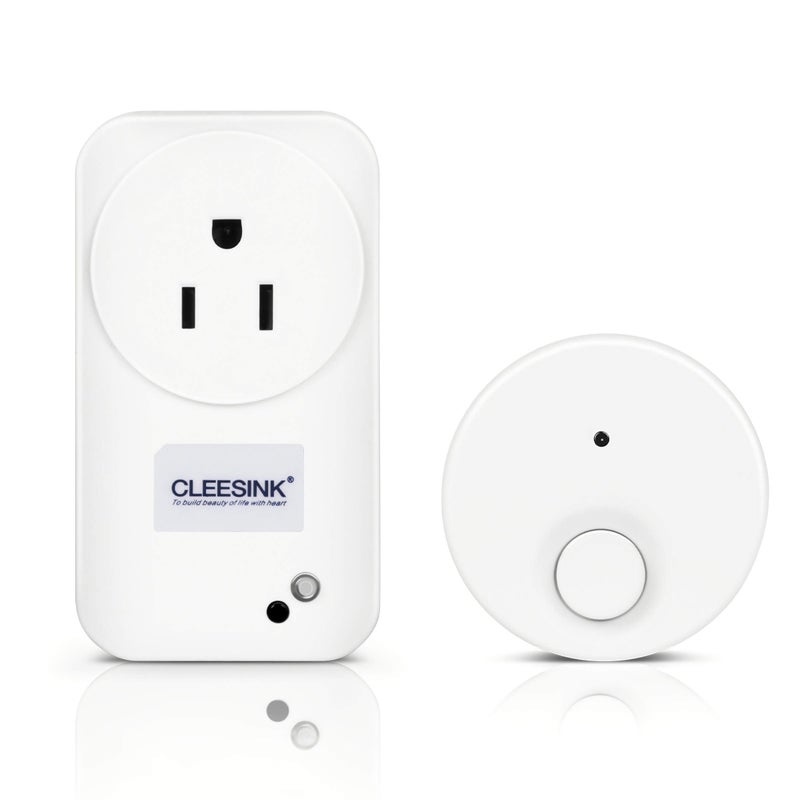 CLEESINK Garbage Disposal Wireless Switch Kit, Self-Powered Portable Remote Control Outlet On Off by CLEESINK - Image 1